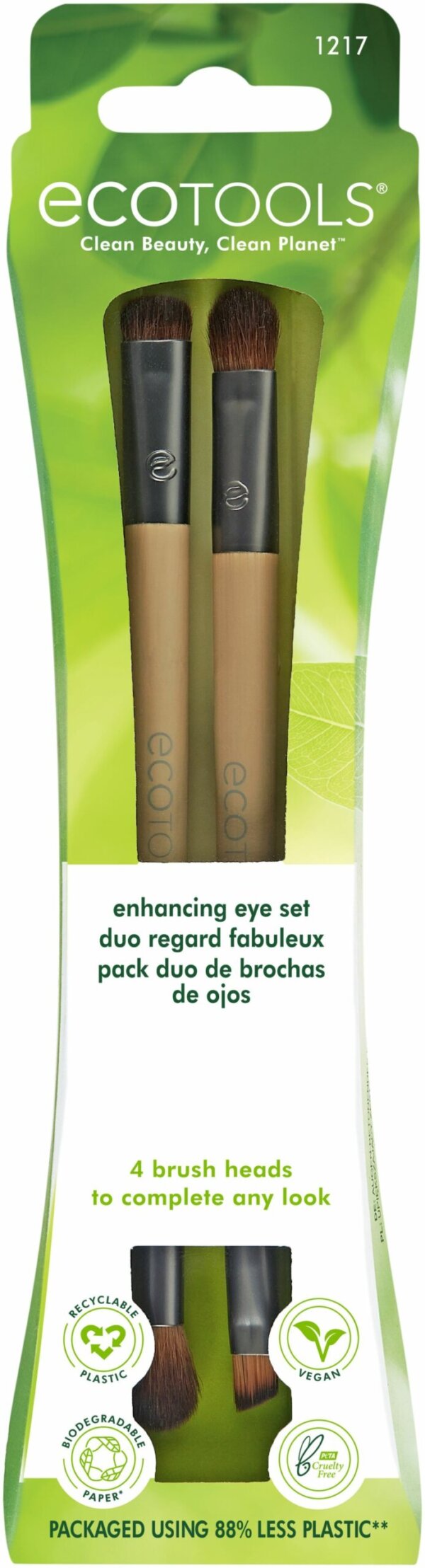 Ecotools Brush Enhancing Eye Set – double-ended brush