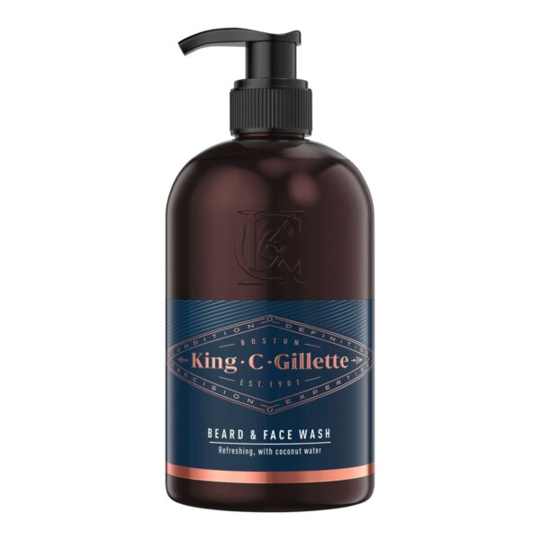Gillette King Beard & Face Wash Shampoo