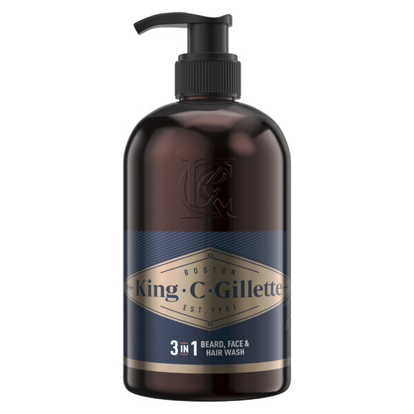 Gillette King Beard & Face Wash Shampoo