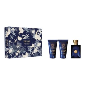 Versace Dylan Blue Gift Set EDT 50 ml, Shower Gel Dylan Blue 50 ml and Balm after Shave Dylan Blue 50 ml