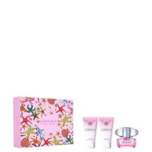 Versace Bright Crystal Gift Set EDT 50 ml, body lotion Bright Crystal 50 ml and Shower Gel 50 ml Bright Crystal FREE