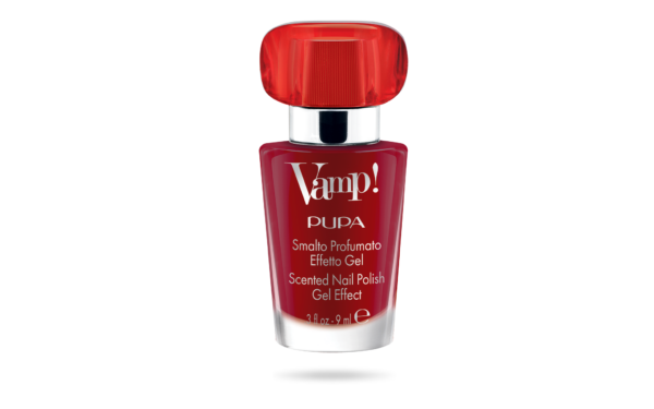Pupa Vamp! Red Fragrance Scented Nail Polish Gel Effect 9 ml