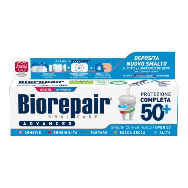 Biorepair Advanced Complete Protection 50+ Toothpaste 75 ml Biorepair Advanced Complete Protection 50+ Toothpaste