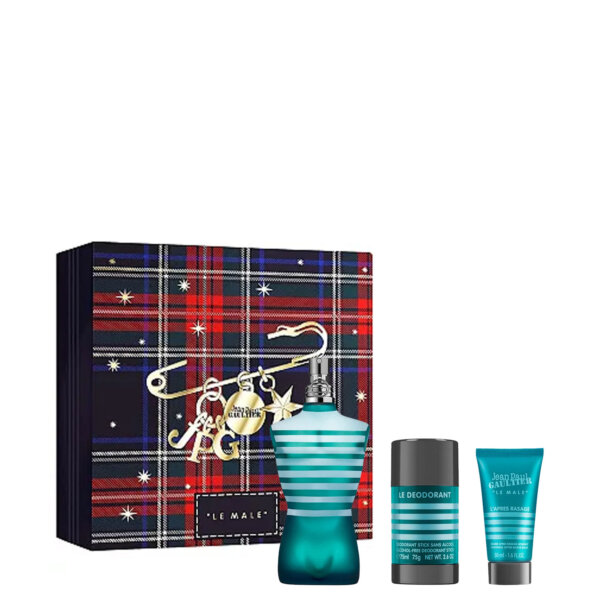 Jean Paul Gaultier Le Male SET EDT 125 ml + After Shave Balm 50 ml + Deostick 75 ml