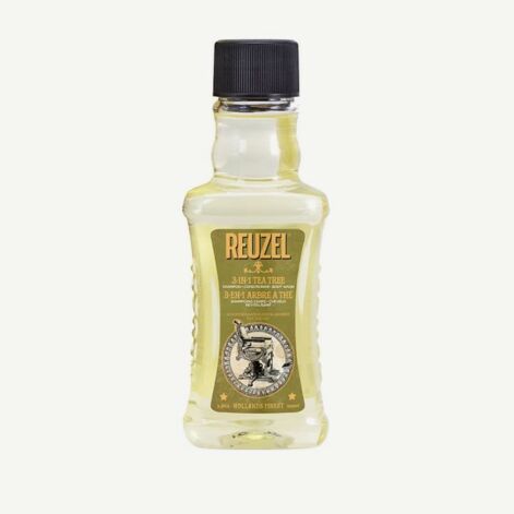 Reuzel 3-in-1 Tea Tree Shampoo-Conditioner-Body Wash – Men`s shampoo 3in1