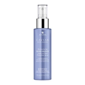 Alterna Caviar Anti-Aging Restructuring Bond Repair Leave-In Heat Protection Spray – Rinse-free protective spray for heat treatment of hair