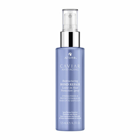 Alterna Caviar Anti-Aging Restructuring Bond Repair Leave-In Heat Protection Spray – Rinse-free protective spray for heat treatment of hair