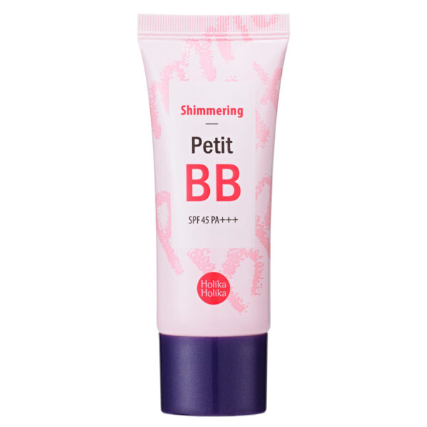 Holika Holika Shimmering Petit BB Cream SPF 45 - Shimmering BB cream for normal and dry skin 30 ml Holika Holika Shimmering Petit BB Cream SPF 45 – Shimmering BB cream for normal and dry skin