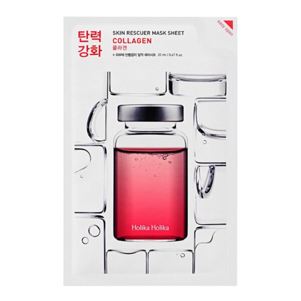 Holika Holika Collagen Skin Rescue Mask Sheet – Lifting canvas mask with collagen