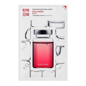 Holika Holika Collagen Skin Rescue Mask Sheet – Lifting canvas mask with collagen