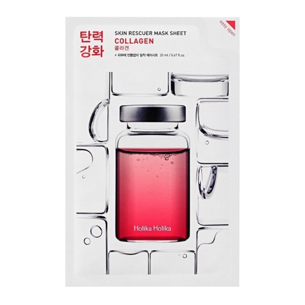 Holika Holika Collagen Skin Rescue Mask Sheet – Lifting canvas mask with collagen