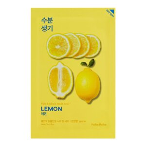 Holika Holika Lemon Pure Essence Mask Sheet – Toning cloth mask