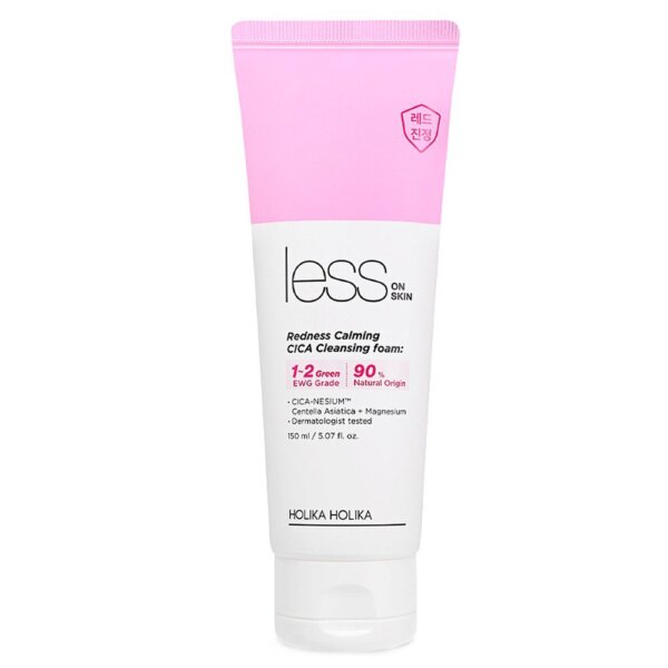Holika Holika Less On Skin Redness Calming Cica Cleansing Foam