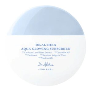 Dr.Althea Aqua Glowing Sunscreen SPF 50 – Face sunscreen