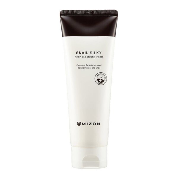 Mizon Snail Silky Deep Cleansing Foam – Daily cleansing facial foam