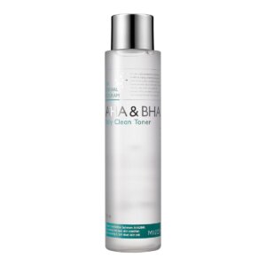 Mizon AHA & BHA Daily Clean Toner – Exfoliating toner with acids and enzymes