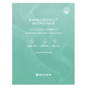 Mizon Cicaluronic Water Fit Mask – hyaluronic acid