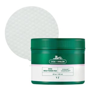 Vt Cosmetics Cica Mild Toner Pad (60 pcs)