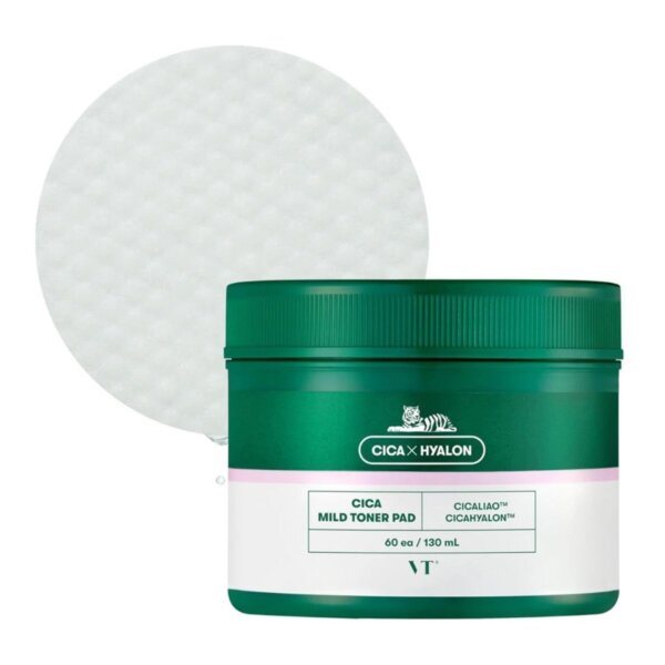 Vt Cosmetics Cica Mild Toner Pad (60 pcs)