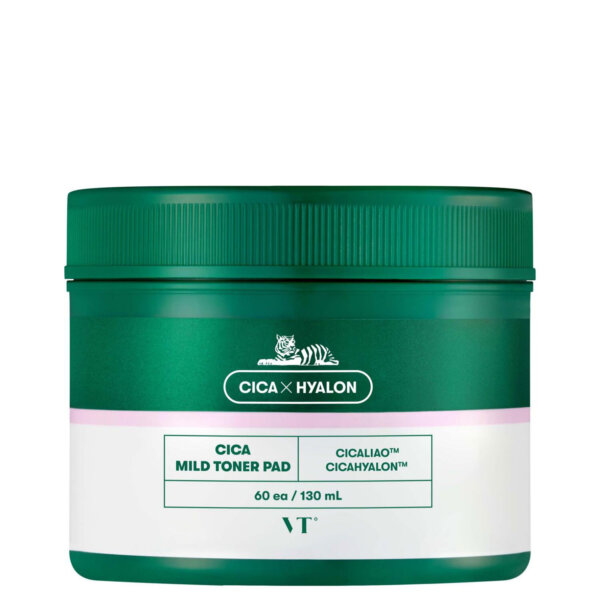 Vt Cosmetics Cica Mild Toner Pad (60 pcs)
