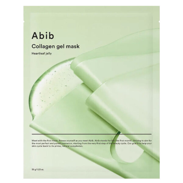 Abib Collagen Gel Mask Heartleaf Jelly – collagen sheet mask