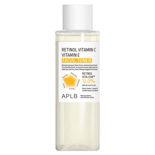 APLB Retinol Vitamin C Vitamin E Facial Toner näotoonik 160 ml