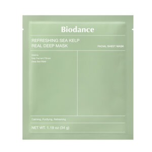 Biodance Refreshing Sea Kelp Real Deep Mask – soothing face mask