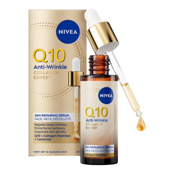 Nivea Q10 Repairing Serum – Sérum proti vráskám