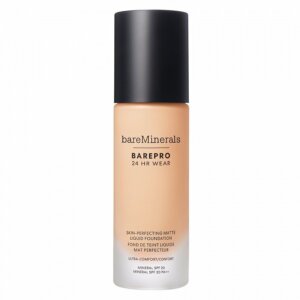 BAREPRO 24HR WEAR matte liquid foundation SPF20 #Fair 15 Neutral 30 ml