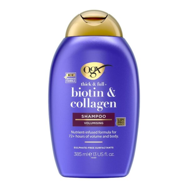 Ogx BIOTIN & COLLAGEN hair shampoo 385 ml Ogx BIOTIN & COLLAGEN hair shampoo 385 ml