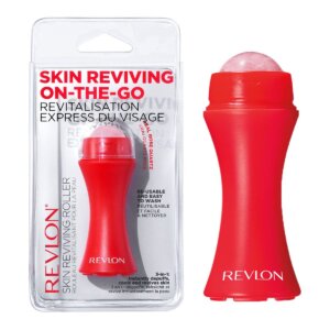REVLON ROSE QUARTZ ROLLER revitalizes and illuminates the face