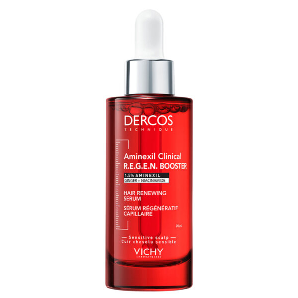 Vichy DERCOS AMINEXIL CLINICAL REGEN booster serum anti-hair loss and hair regeneration 90 ml