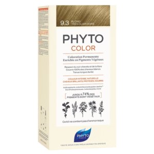 PHYTOCOLOR #9.3-rubio dorado muy claro 4 u