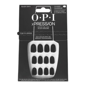 OPI xPRESS/ON Artificial Nails Iconic Shades #Lady in Black 30 u