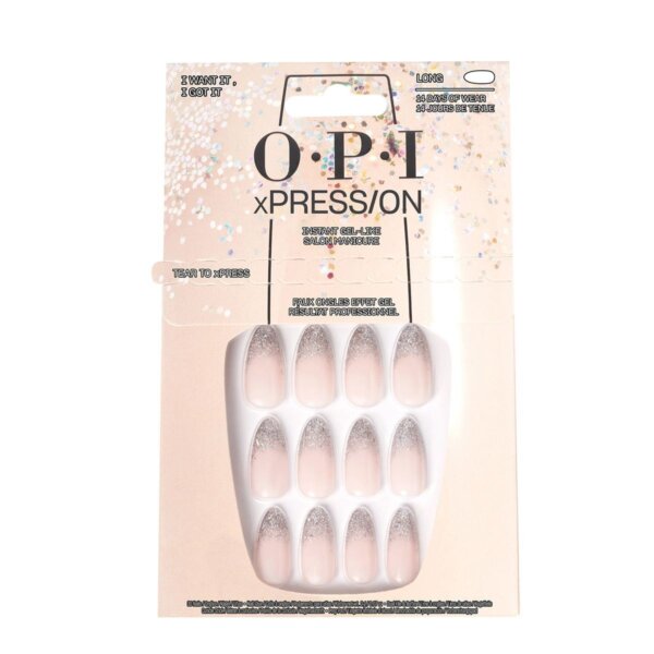 OPI xPRESS/ON Artificial Nails Nail Art #I Want It, I Got It 30 u