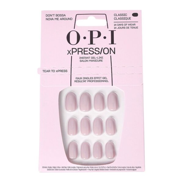 OPI xPRESS/ON Artificial Nails Iconic Shades #Don't Bossa Nova Me Around 30 u OPI xPRESS/ON Artificial Nails Iconic Shades #Don't Bossa Nova Me Around 30 u