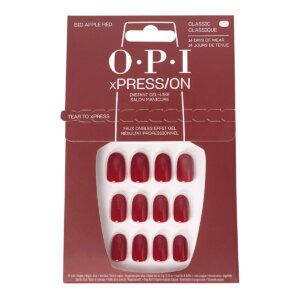 OPI xPRESS/ON Artificial Nails Iconic Shades #Big Apple Red 30 u