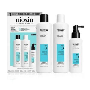 Nioxin SYSTEM 3 – Kit – Treatment for Colored Hair with Mild Thinning 3 units