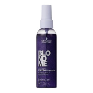 Schwarzkopf BLONDME BOND REPAIR purple conditioner spray 150 ml