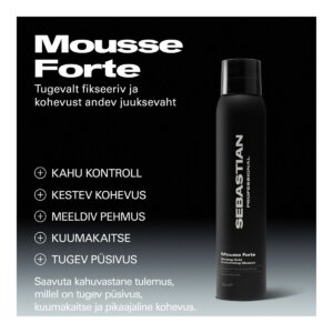 Sebastian Professionals MOUSSE FORTE strong hold volumizing foam 200 ml