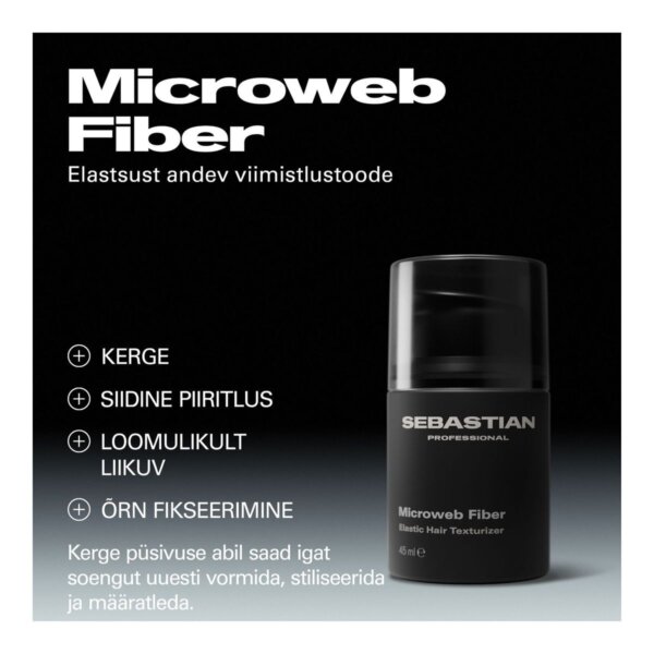 Sebastian Professionals MICROWEB FIBER hair texturizer light hold 45 ml