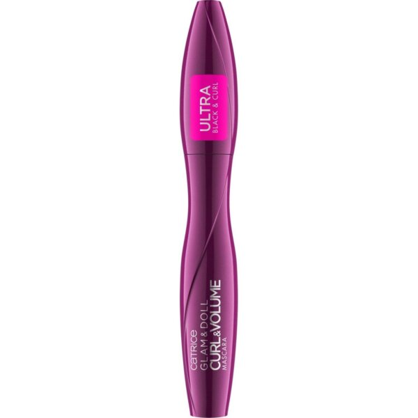 Catrice GLAM&DOLL curl & volume ripsmetušš #010-ultra black 10 ml Glamanddoll Curl And Volume