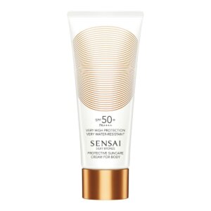 Sensai SILKY BRONZE protective suncare cream for body SPF50+ 150 ml