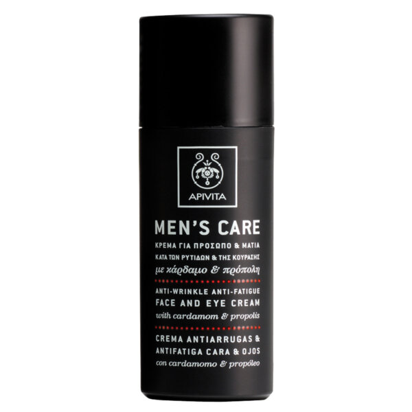 Apivita MENS CARE anti-wrinkle and anti-fatigue facial and eye cream 50 ml