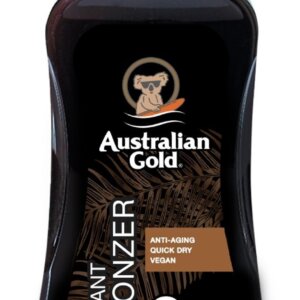 Australian Gold SUNSCREEN SPF6 spray gel with instant bronzer 237 ml