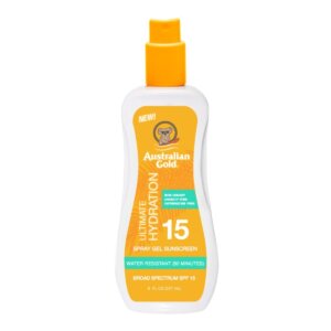 Australian Gold SUNSCREEN SPF15 spray gel 237 ml