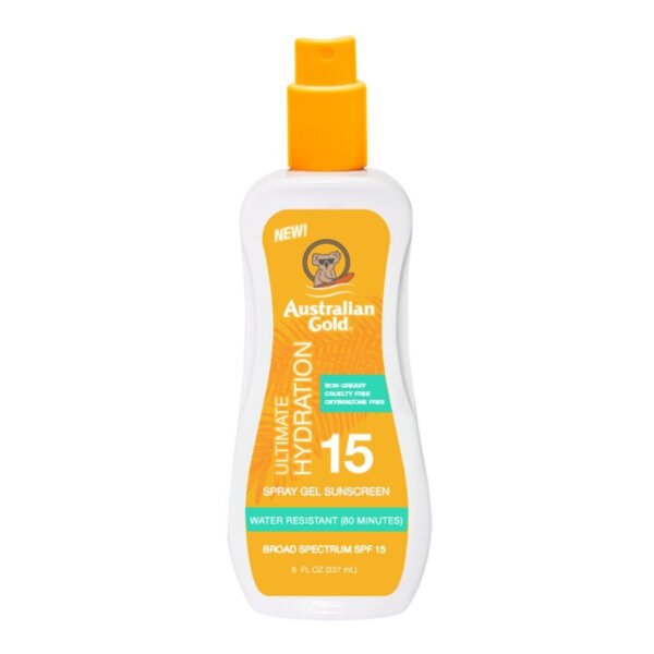 Australian Gold SUNSCREEN SPF15 spray gel 237 ml