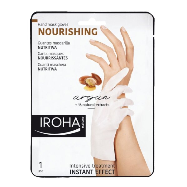 Iroha ARGAN & MACADAMIA nourishing hand mask 1 u