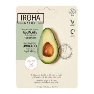 Iroha NATURE MASK avocado + hyaluronic acid 1 u