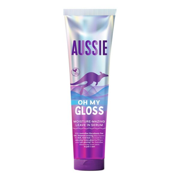 AUSSIE OH MY GLOSS moisture-mazing leave in serum 160 ml